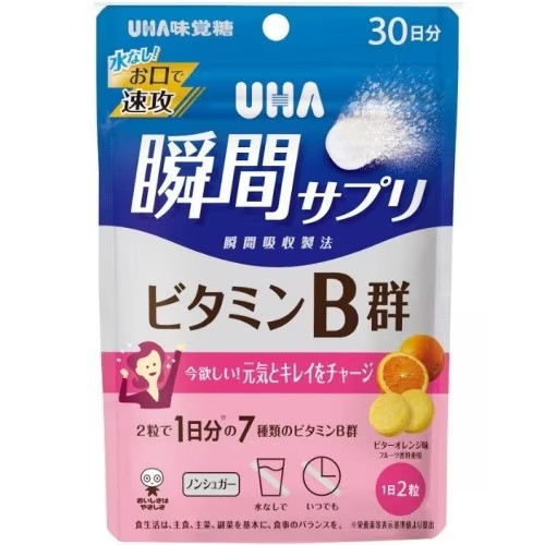 UHA 미각당 순간서플리 비타민B군 30일분