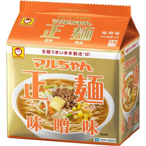 마루짱 정면(正麺) 미소 라멘 5봉 (108g×5)