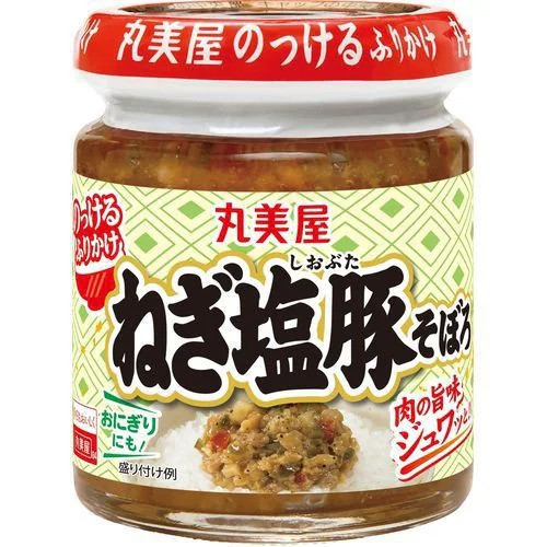 마루미야 올려먹는 후리카케 네기시오 돼지고기 소보로 병입 100g