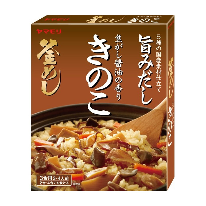 야마모리 구운 간장 향 버섯 가마메시 밥 양념